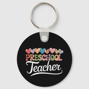 Porte-clés Enseignant en maternelle Premier jour Groovy Retou