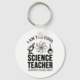 Porte-clés Enseignant en sciences cool