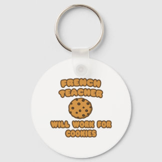 Porte-clés Enseignant Français .. Fonctionnera pour les cooki