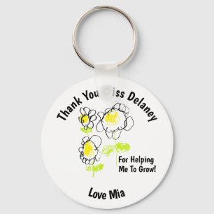 Porte-clés Enseignant Merci