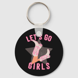 Porte-clés Enterrement de vie de jeune fille Western Lets Go