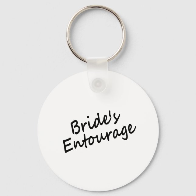 Porte-clés Entourage de la mariée (Recto)