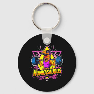 Porte-clés Entraînement au gym Hunkasaurus T-rex Powerlifting