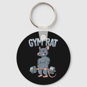 Porte-clés Entraînement Poids Décharge Gym Rat