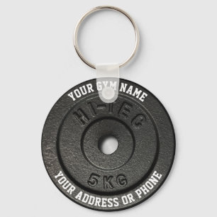 Porte-clés Entraîneur De Fitness Gym Propriétaire De Gym En