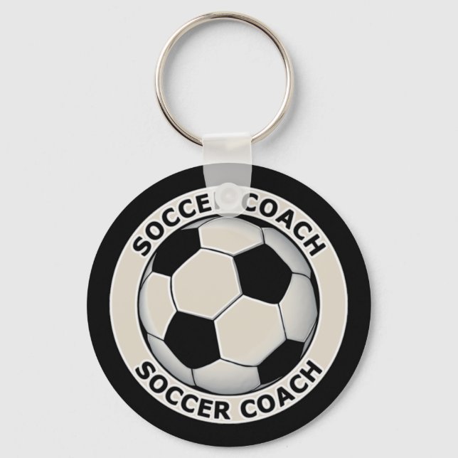Porte-clés Entraîneur de football (Recto)