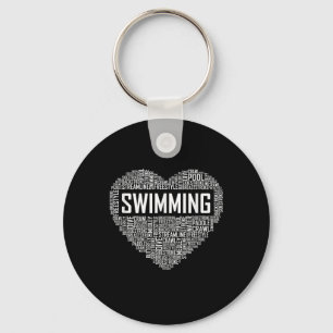 Porte-clés Entraîneur nageur Swimmer Cadeaux nageurs Louveur