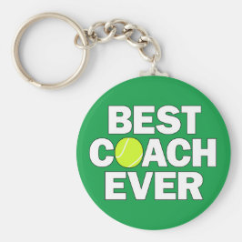 Porte-clés Entraîneurs de tennis MEILLEUR COACH JAMAIS person