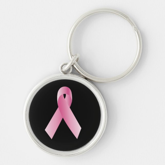 Porte-clés Entraîneurs pour une campagne de Ruban Cause_Pink (Devant)
