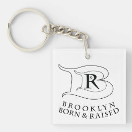 PORTE-CLÉS ÉPATANT NÉ ET ÉLEVÉ À BROOKLYN