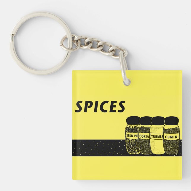 Porte-clés Épices (Devant)