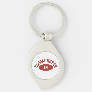 Porte-clés Épinglette de football universitaire de Bloomingto