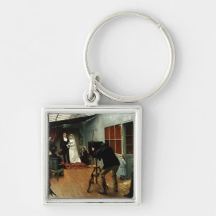 Porte-clés Épousant au photographe, 1878-9