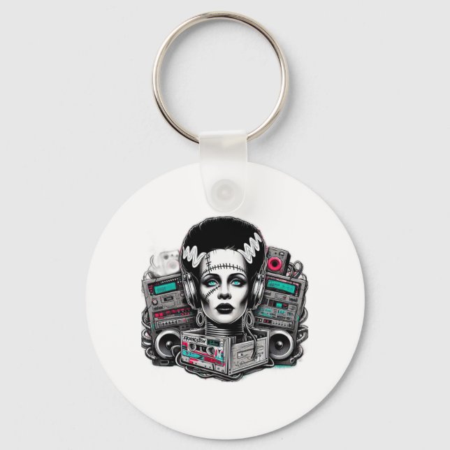 Porte-clés Épouse Hip hop De Frankenstein (Recto)