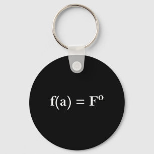 Porte-clés Équation mathématique Fafo drôle nouveauté profess