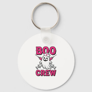 Porte-clés Équipage fantôme infirmière Halloween vecteur conc