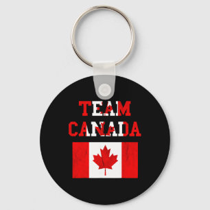 Porte-clés Équipe Canada Équipe de soccer canadienne Maple Le