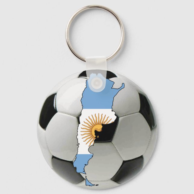 Porte-clés Équipe d'Argentine (Recto)