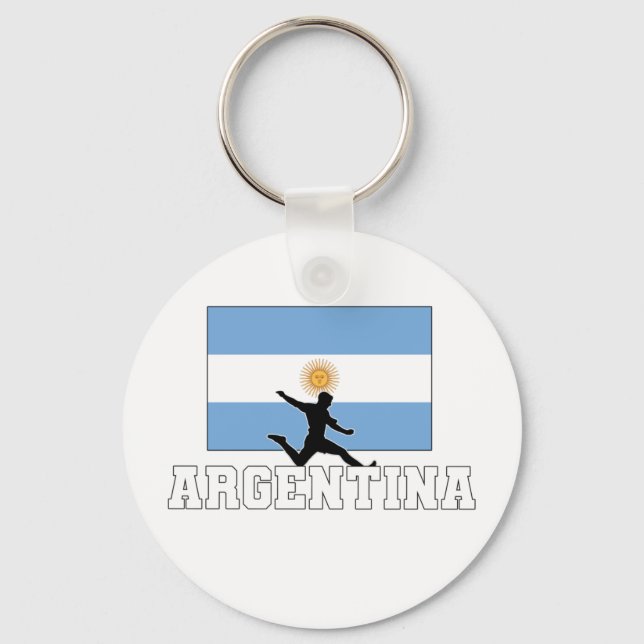 Porte-clés Équipe d'Argentine de football (Recto)