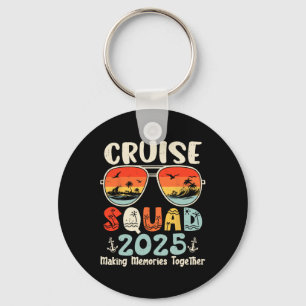 Porte-clés Équipe de croisière 2025 Famille de jumelage de va