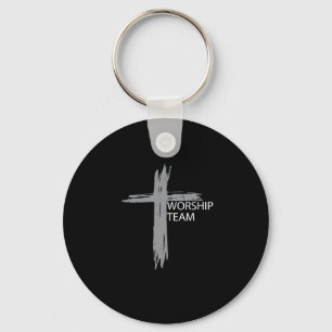 Porte-clés Équipe de culte pour groupe de musique chrétienn