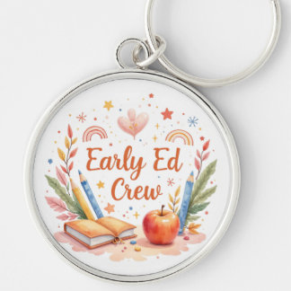 Porte-clés Equipe de début de l'Ed - Boho Conception de l'équ