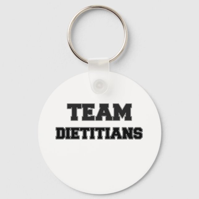 Porte-clés Équipe de diététistes (Recto)