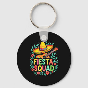 Porte-clés Équipe de fiesta assortie pour la fête mexicaine d