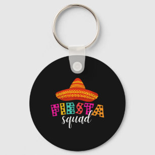Porte-clés Équipe de Fiesta Drôle Cinco De Mayo Sombrero Femm