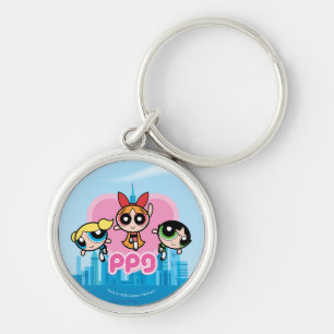 Porte-clés Équipe de filles Powerpuff stupéfiant