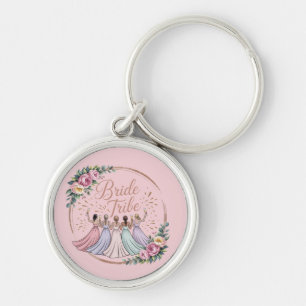 Porte-clés Équipe de la Mariée Nom Personnalisé Enterrement d