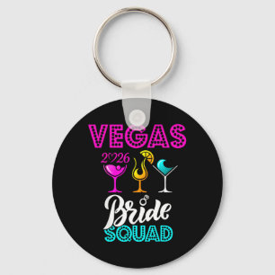 Porte-clés Équipe de mariées de Vegas 2026 Mariées à Vegas
