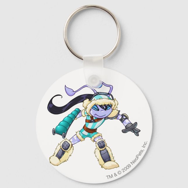 Porte-clés Équipe de montage de la terreur Capitaine 2 (Recto)