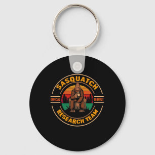 Porte-clés Équipe de recherche Bigfoot Retro Vintage Sasquatc