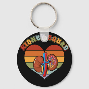 Porte-clés Équipe de rétro de l'équipe de kidney Néphrologie 