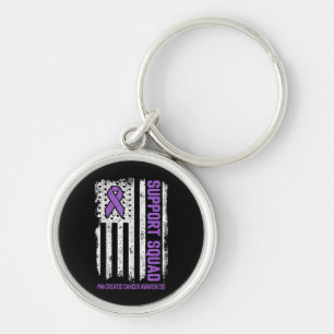Porte-clés Équipe de soutien du cancer pancréatique Cancer du