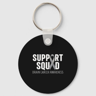 Porte-clés Équipe de soutien prise de conscience cancer du ce