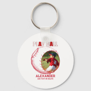 Porte-clés Équipe de supporters de joueurs de baseball Ligue