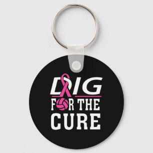Porte-clés Équipe de volleyball Sensibilisation au cancer du