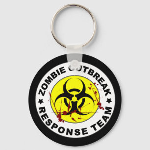 Porte-clés Équipe d'intervention en cas d'éclosion de zombi