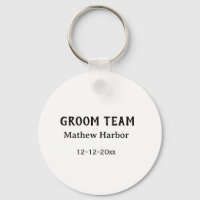 Équipe du marié nom du garçon d'honneur date enter