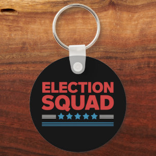 Porte-clés Équipe électorale 2024 Élection Démocrate Républic