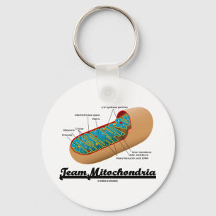 Porte-clés Équipe Mitochondria (Humour Mitochondrion)