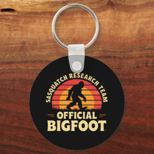 Porte-clés Équipe officielle de recherche Sasquatch : Chasseu