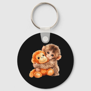 Porte-clés Équipe Punch Baby Monkey Punch Tendance Mème Graph