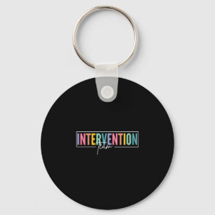 Porte-clés Équipe Rti intervention de réponse enseignant écol