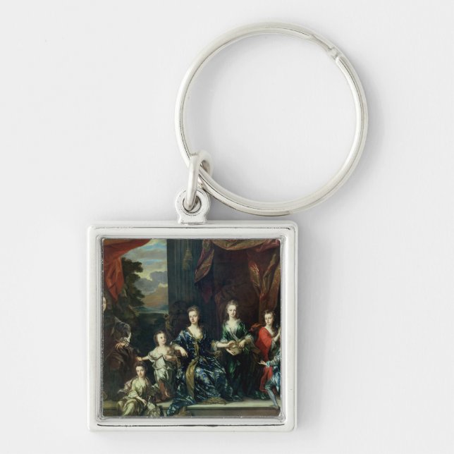 Porte-clés Ęr duc de John Churchill de Marlborough (Devant)