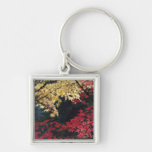 Porte-clés Érables en couleur d'automne
