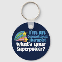 Ergothérapie Superhero Cute Blue OT