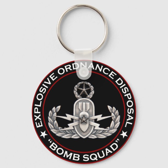 Porte-clés Escadron de bombardement principal EOD (Recto)